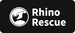 Rhino Rescue logo Rhino Rescue logo