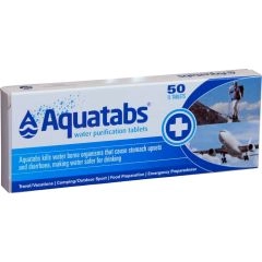 PASTILLAS POTABILIZADORAS AQUATABS