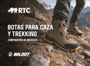 Botas RTC para caza y trekking: comparativa de modelos y cuál elegir