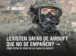 Cómo evitar que se empañen las gafas de Airsoft: Ajuste, máscara y casco