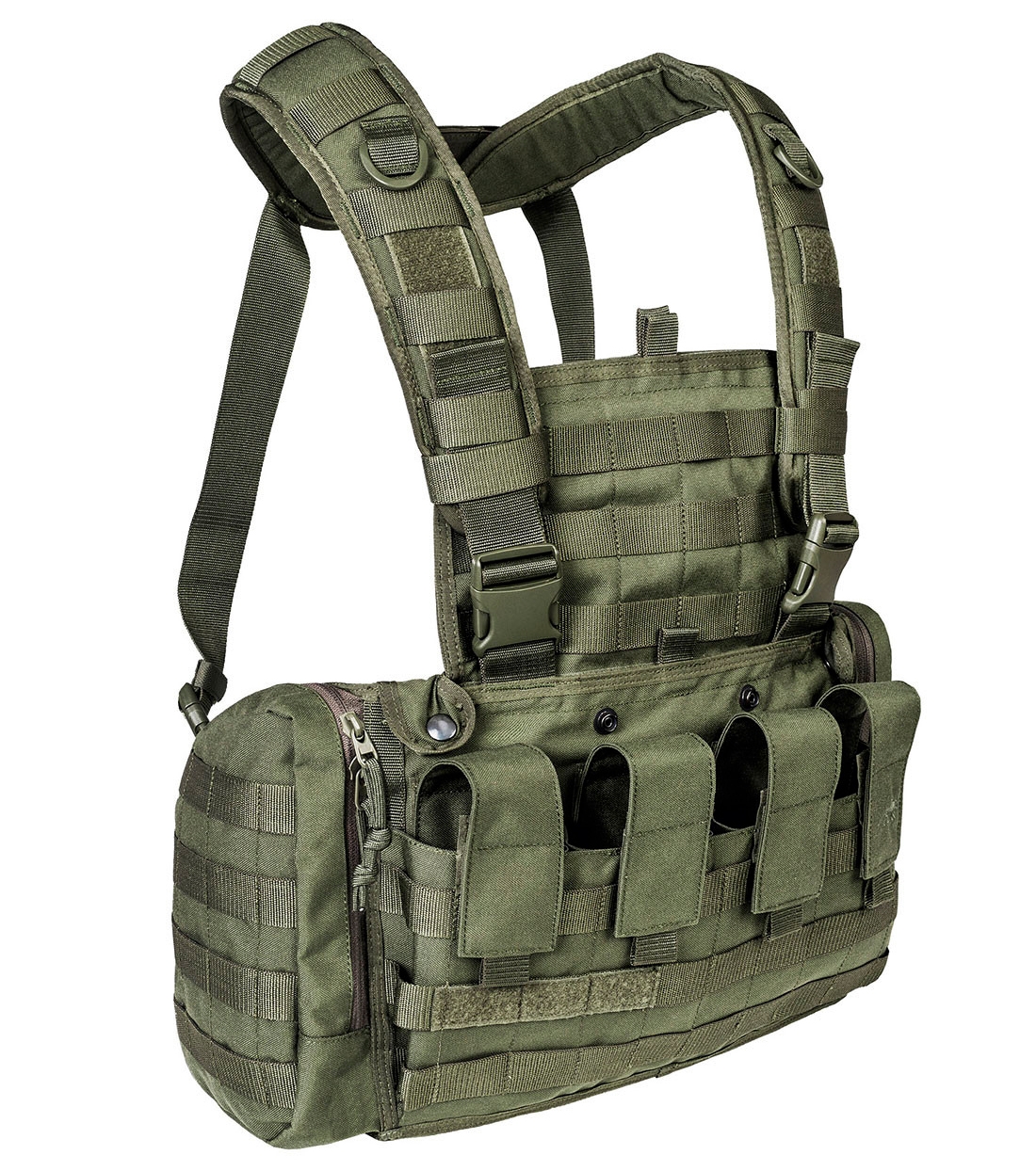 Tasmanian Tiger Mk2 Chest rig G36 オリーブ Chaleco táctico TASMANIAN TIGER Chest Rig MK II verde | 📦 Envío