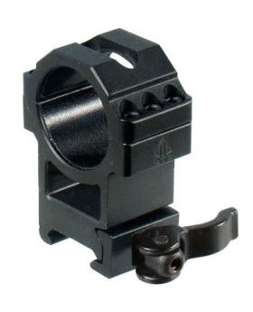 Anillas LEAPERS UTG Law Enforcement QD 30mm Altas carril Weaver