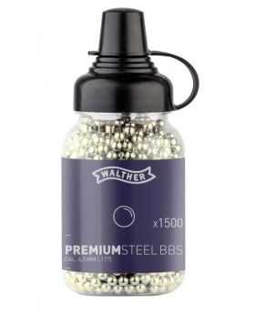 Biberón de 1.500 BBs de acero WALTHER 4.5 mm