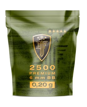 Bolas ELITE FORCE Premium 0.20 2500 uds