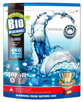 Bolas Bio G&G 0.25 Blancas 4000 unidades