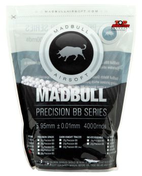 Bolas MADBULL 0.28g Precision Blancas