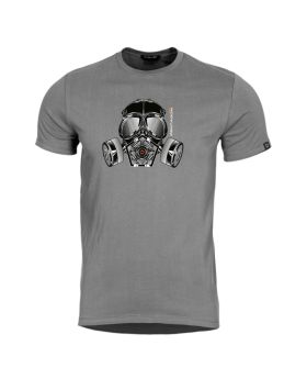 Camiseta PENTAGON Máscara de Gas Wolf Grey