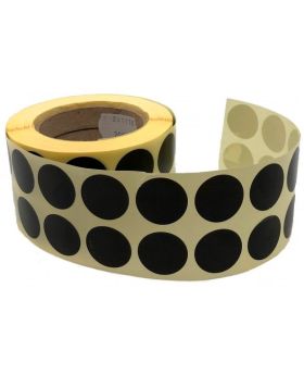 Parches Adhesivos para Dianas - 15mm Negros