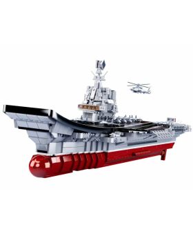 Set SLUBAN Aircraft Carrier 2 en 1 / 68 cm