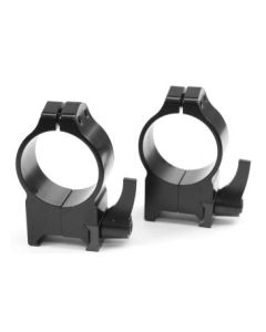 Anillas WARNE 30mm desmontables para carril Weaver - Altas