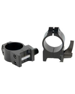 Anillas WARNE 1" desmontables para carril Weaver - Medias