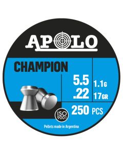 Balines APOLO Champion 5.5mm - 1,1g - 250 unidades