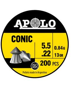 Balines APOLO Conic 5.5mm - 200 unidades
