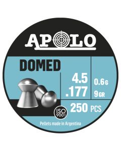 Balines APOLO Domed 4.5mm - 0,6g - 250 unidades