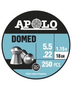 Balines APOLO Domed 5.5mm - 1,15g - 250 unidades