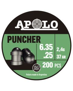 Balines APOLO Puncher 6.35mm - 2,4g - 200 unidades