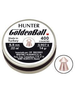 Balines GOLDENBALL Hunter 5.5 mm 400 unidades