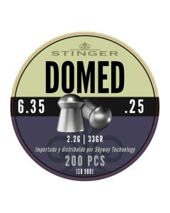 Balines STINGER Domed 6.35 mm 200 uds