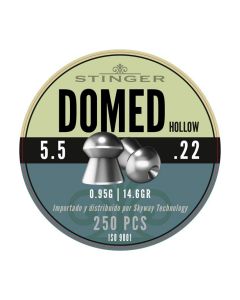 Balines STINGER Domed Hollow 5.5 mm 250 uds