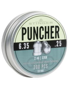 Balines STINGER Puncher 6.35 mm 200 uds