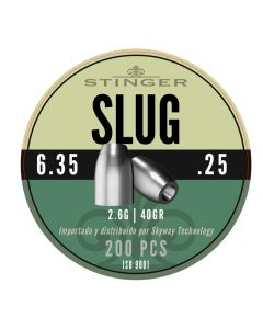 Balines STINGER Slug 6.35 mm 2.6 gr 200 uds