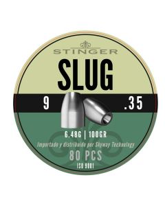Balines STINGER Slug 9 mm 80 uds