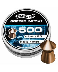 Balines WALTHER Copper Impact 4.5 mm