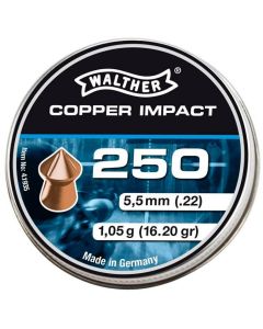 Balines WALTHER Copper Impact 5.5 mm