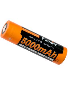 Pila recargable por USB FENIX 21700 5000 mAh