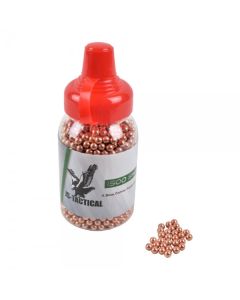 Biberón de 1500 BBs de Acero Cobrizado JS-TACTICAL Precision Grade 4.5mm 0,33 g