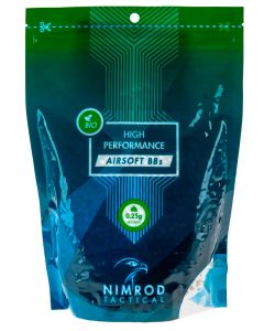 Bolas Bio NIMROD High Performance 0.25 Blancas - 4000 rds