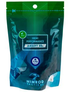 Bolas Bio NIMROD High Performance 0.30 Blancas - 1000 rds
