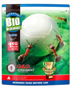 Bolas Bio G&G 0.28 Blancas