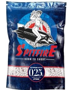 Bolas SPITFIRE 0.25 Blancas