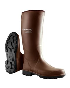 Botas de Agua DUNLOP Purofort Terroir Pro marrones