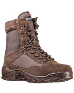 Botas MILTEC Tactical Side-Zip marrones