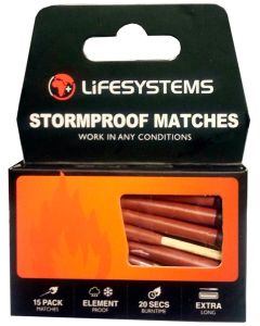 Caja cerillas Impermeables y Anti-tormenta LIFESYSTEMS