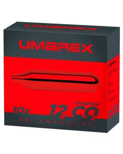 Caja con 10 cápsulas de CO2 UMAREX de 12 gramos