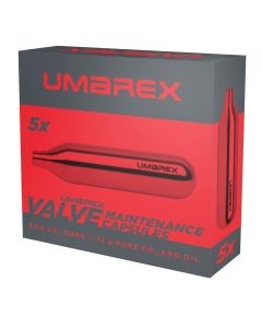 Caja con 5 cápsulas de limpieza UMAREX 12 gramos
