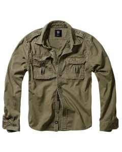 Camisa BRANDIT Vintage Shirt verde