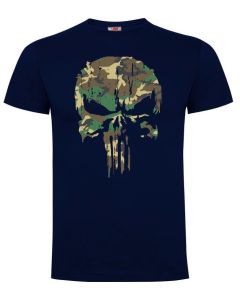 Camiseta SUMMIT OUTDOOR Punisher Woodland azul marino