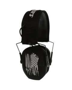 Cascos electrónicos WALKER'S Razor Freedom Series Flag negros