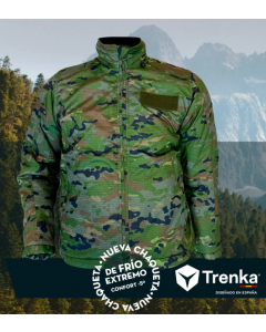 Chaqueta TRENKA High Tech Boscoso Pixelado sin capucha