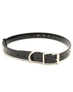 Collar extra fino para perros POLYTEC 70 cm negro