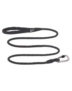 Correa para perros MOUNTAIN PAWS 240 cm negra