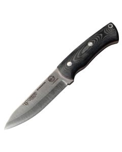 Cuchillo CUDEMAN Bushcrafter negro 23 cm
