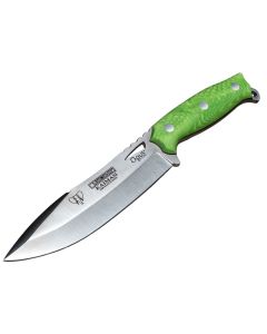 Cuchillo CUDEMAN Kaiman Juma verde 28 cm