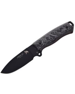 Cuchillo JV Chacal Micarta Lacado negro 25 cm