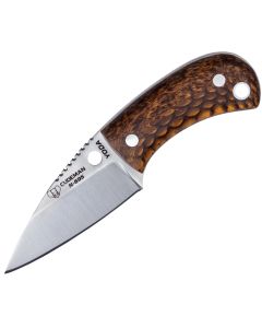 Cuchillo Yoda CUDEMAN Juma marrón 16,5 cm