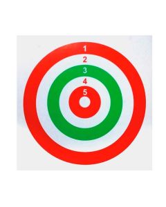 Dianas verdes y rojas PLINKSHOT 14x14 100 unidades